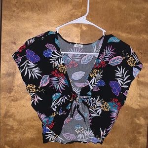 Garage- Colorful Cropped Top